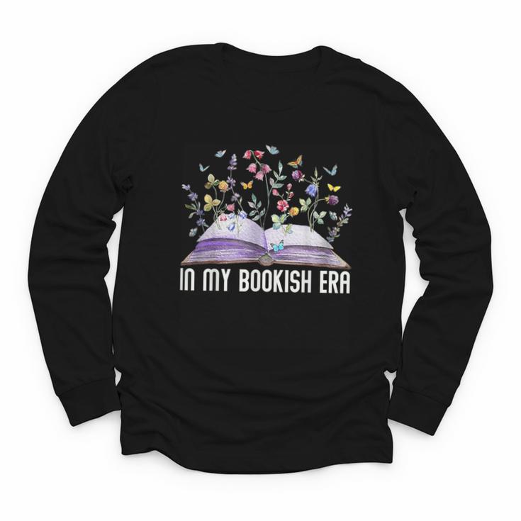 In My Bookish Era World Book Day Girls Youth Long Sleeve Tee