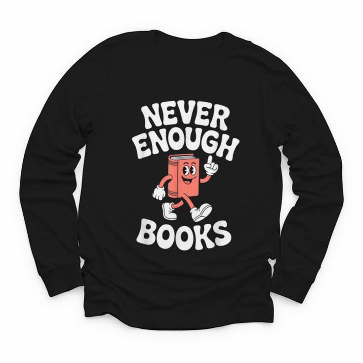 Books Or Book Reading Retro Youth Long Sleeve Tee