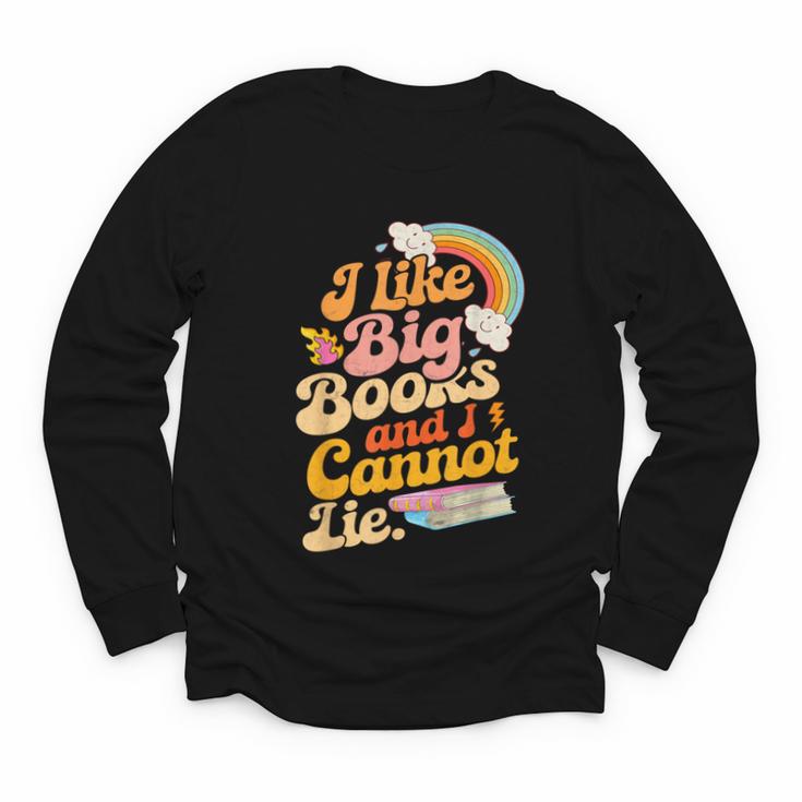Books Reading Lover Bookworm Nerd Librarian Book Reader Youth Long Sleeve Tee