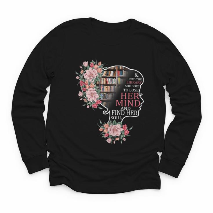 Bookworm Book Reader Book Nerd Book Reading Lover Youth Long Sleeve Tee