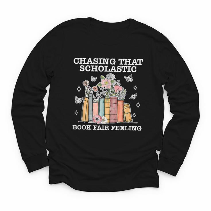 Chasing That Scholastic Book Fair Feeling Apparel Youth Long Sleeve Tee