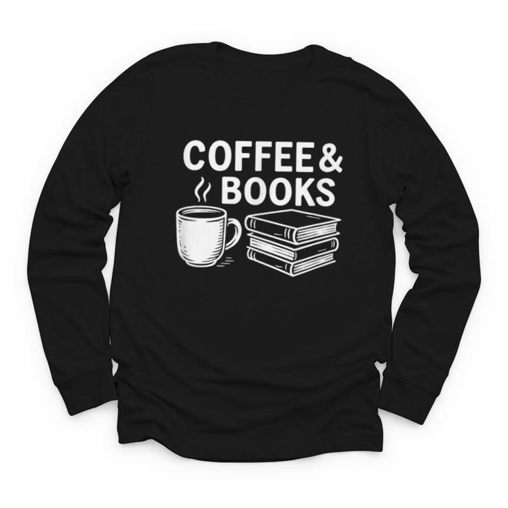 Coffee & Books Youth Long Sleeve Tee