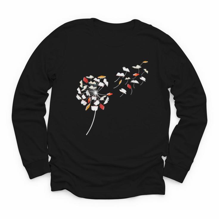 Dandelion Books Book Lover Reading Bookworm Reader Youth Long Sleeve Tee