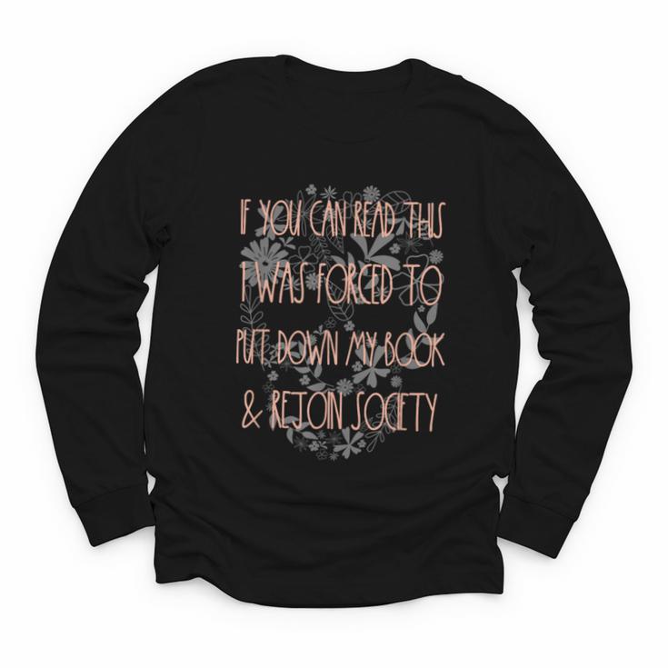 Dark Romance Put Down My Book Spicy Bookish Merch Romantasy Youth Long Sleeve Tee
