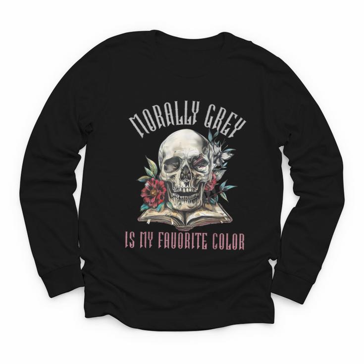 Dark Romance Spicy Fairy Tales Morally Grey Books Villain Youth Long Sleeve Tee