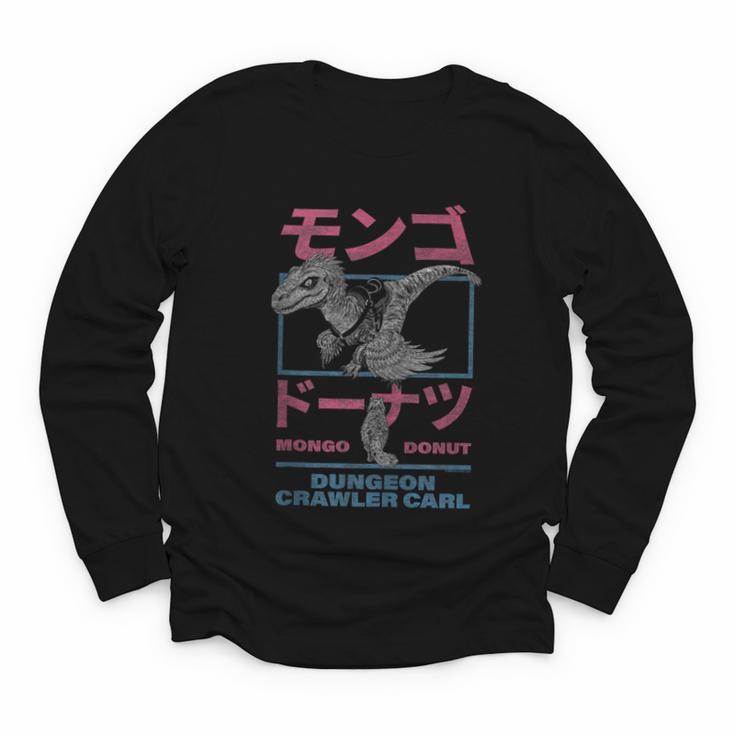 DCC Mongo And Donut Face-Off With Kanji Gamer Series Book Youth Long Sleeve Tee