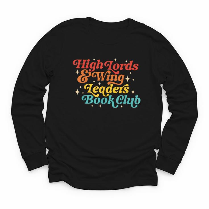 High Lords & Wing Leaders Book Club Book Club Youth Long Sleeve Tee