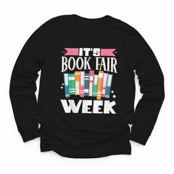 It's Book Fair Week Youth Long Sleeve Tee