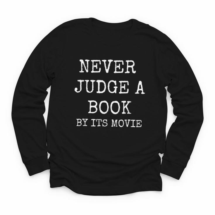 Never Judge a Book By Its Movie Youth Long Sleeve Tee