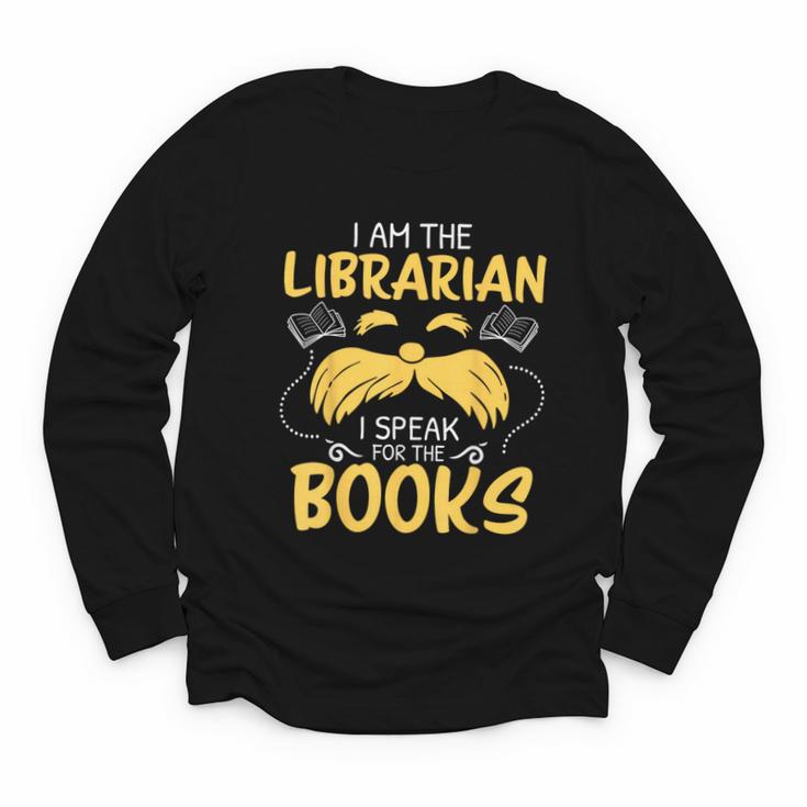 I Am Librarian Book Reader Library Book Reading Youth Long Sleeve Tee