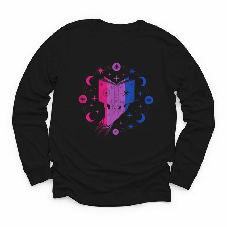 Magic Bi-Pride Book Of Cosmic Energy Youth Long Sleeve Tee