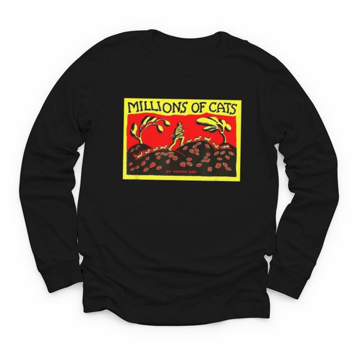 Millions Of Cats Book Cover Youth Long Sleeve Tee