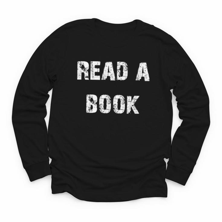Read A Book Expand Your Mind Youth Long Sleeve Tee