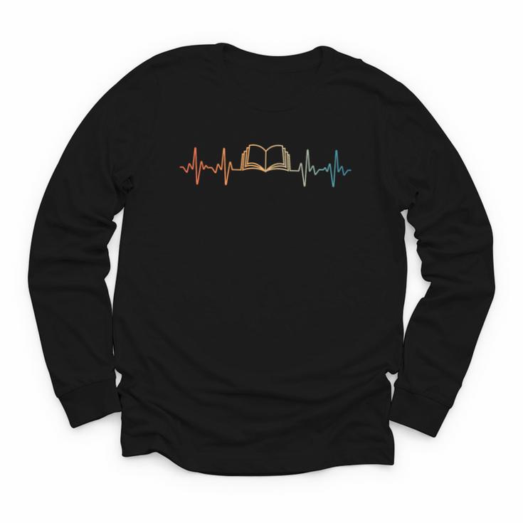 Reading Art For Men Women Bookworm Reader Book Lover Youth Long Sleeve Tee