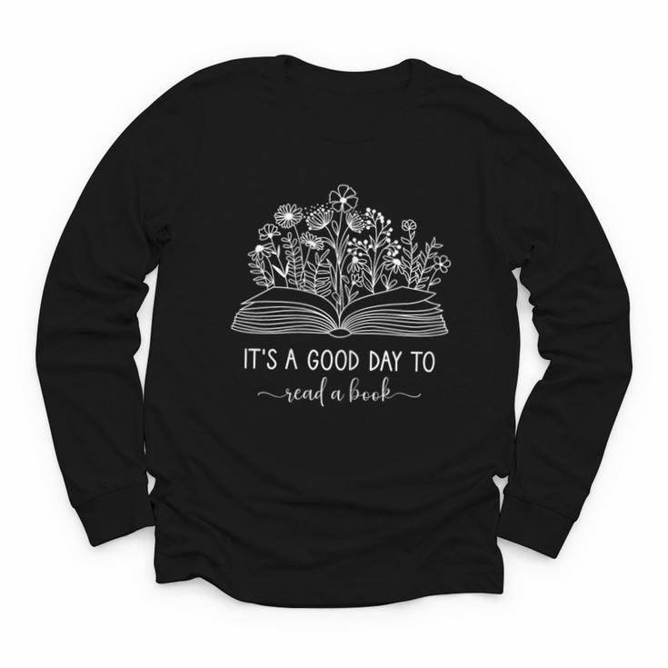 Reading Its A Good Day To Read A Book Librarian Youth Long Sleeve Tee Reading Its A Good Day To Read A Book Librarian Youth Long Sleeve Tee