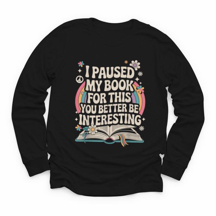 Reading Quote For Bookworm And Librarian Youth Long Sleeve Tee