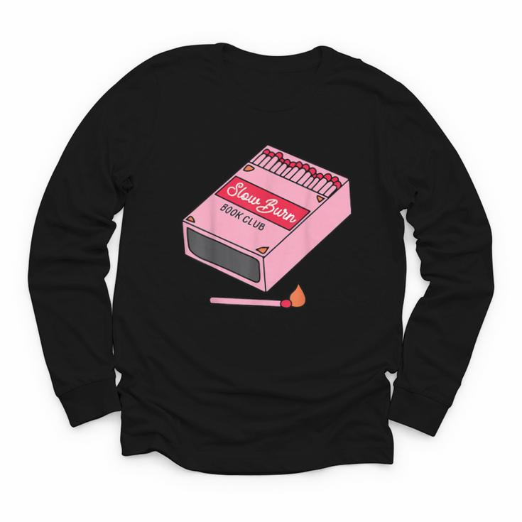 Slow Burn Book Club Youth Long Sleeve Tee