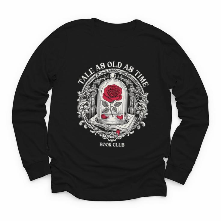 Tale As Old As Time Classic Book Lover Retro Youth Long Sleeve Tee