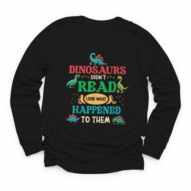 Vintage Librarian Book Reader Library Book Reading Youth Long Sleeve Tee