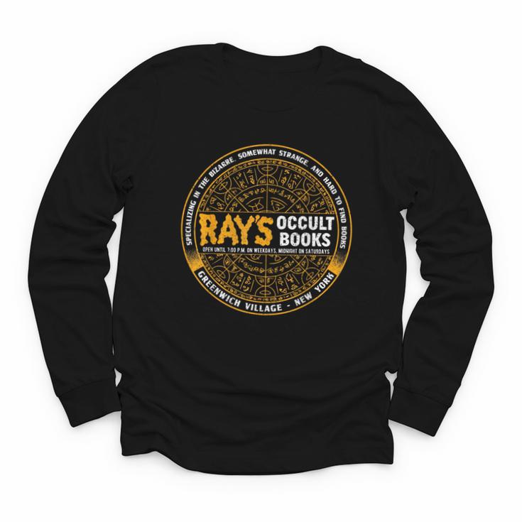 Vintage Quote Ray's Occult Retro Spiritual Books Youth Long Sleeve Tee