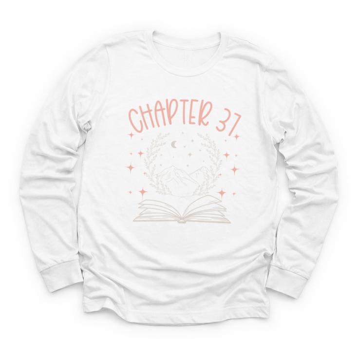 37th Birthday Women Book Lovers Chapter 37 Its My Birthday Youth Long Sleeve Tee 37th Birthday Women Book Lovers Chapter 37 Its My Birthday Youth Long Sleeve Tee