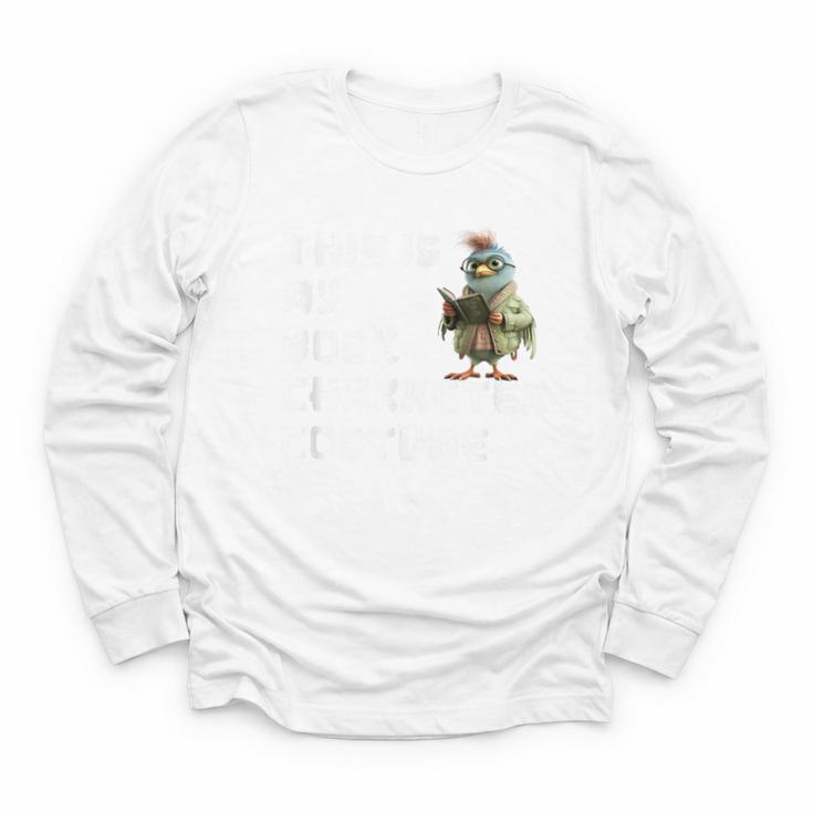 This Is My Book Character Costume Reading For Him & Her Cool Youth Long Sleeve Tee