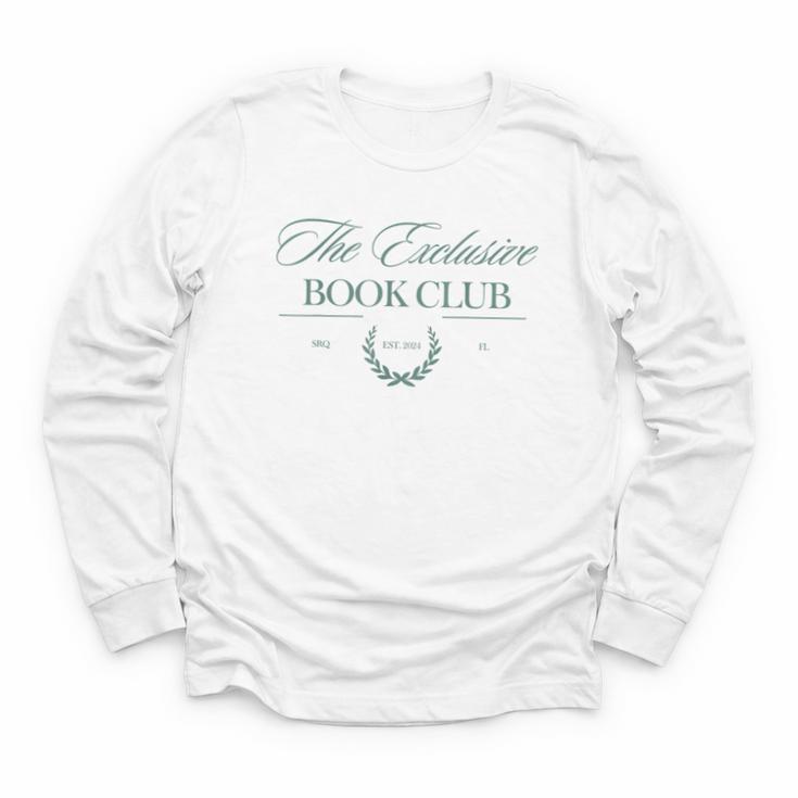 Graphic Book Club Sweatshirt Youth Long Sleeve Tee