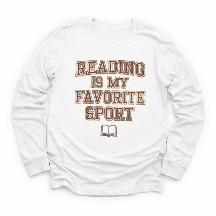 Book Lovers Reading For Teachers Students Librarians Youth Long Sleeve Tee