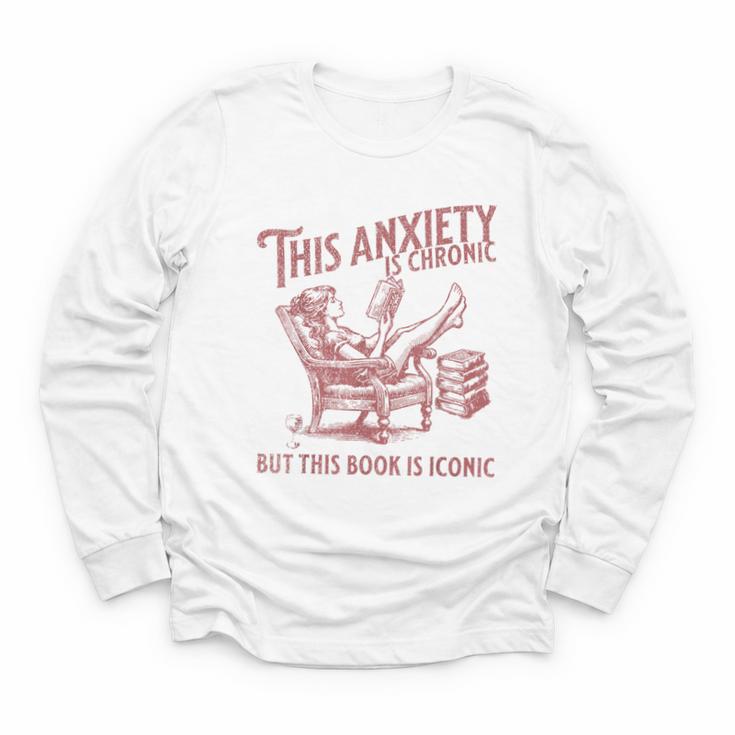 Bookish Graphic For Book Lover Reader Girl Women Youth Long Sleeve Tee