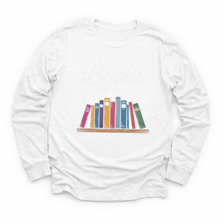 Books The Original Handheld Device Book Lovers Youth Long Sleeve Tee