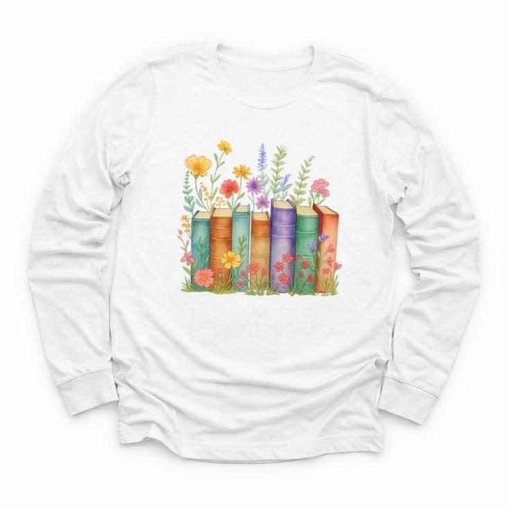 Booktrovert Book Reader Book Nerd Book Reading Lover Premium Tri-Blend Youth Long Sleeve Tee