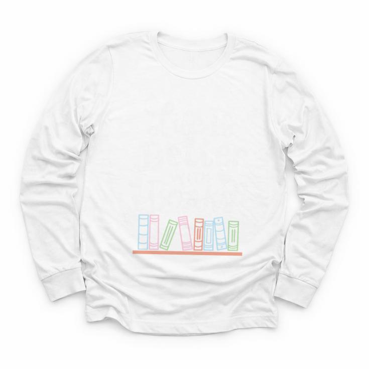 Librarian Library Books Reading Reader Youth Long Sleeve Tee