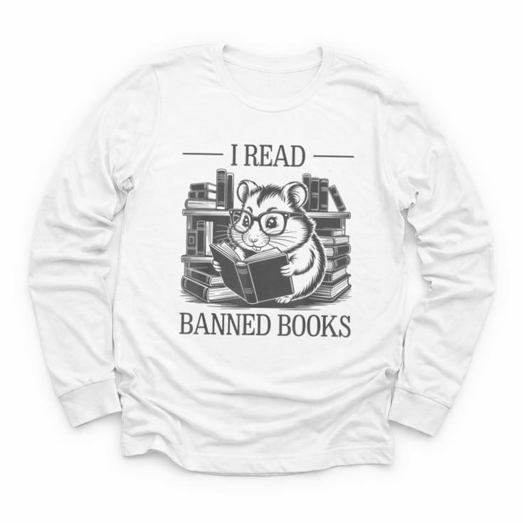 I Read Banned Books Youth Long Sleeve Tee
