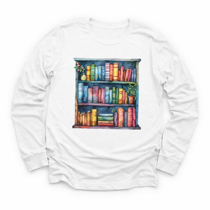 Reading And Bookcase Magic Book Premium Youth Long Sleeve Tee