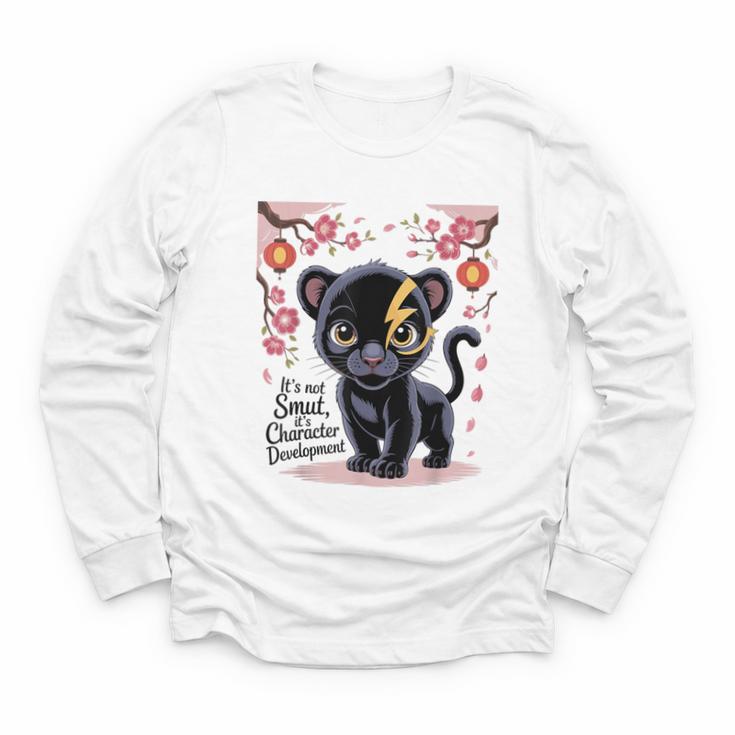 Spicy Romance Character Development Book Reader Design Youth Long Sleeve Tee