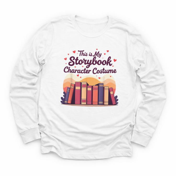 This Is My Storybook Character Costume Youth Long Sleeve Tee