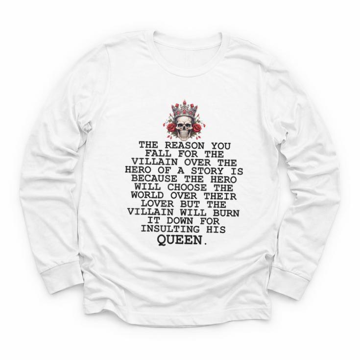 In My Villain Era Dark Romance Smutty Books Lovers Smut Book Youth Long Sleeve Tee