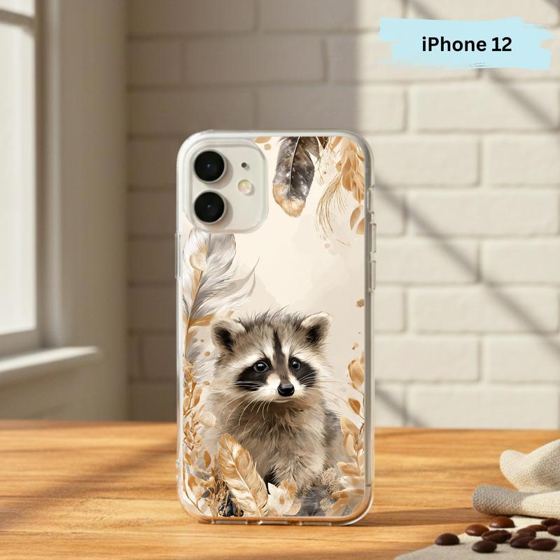 Baby Raccoon Featherlight Meadow Phone Case IPhone Baby Raccoon Featherlight Meadow Phone Case IPhone