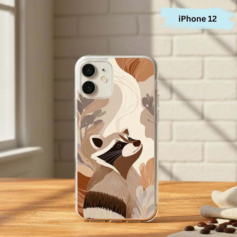 Boho Nature Sarcastic Raccoon Style Phone Case IPhone Boho Nature Sarcastic Raccoon Style Phone Case IPhone