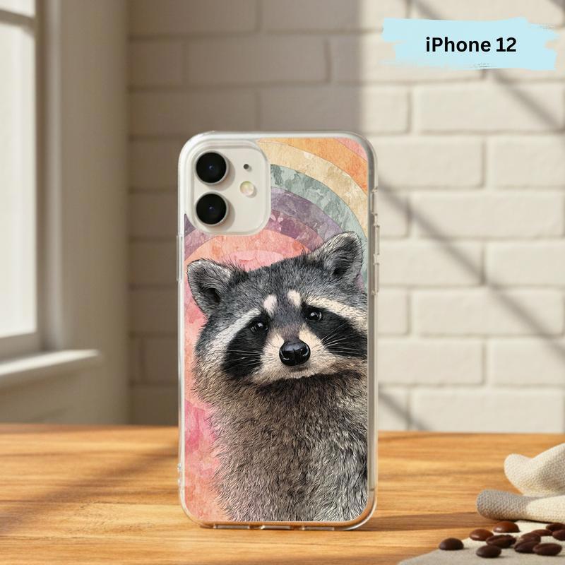 Sarcastic Raccoon Hippy Calm Chaos Phone Case IPhone Sarcastic Raccoon Hippy Calm Chaos Phone Case IPhone