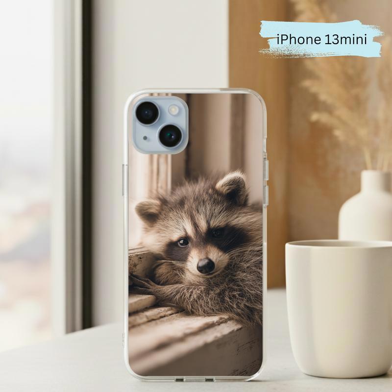 Baby Raccoon Warm Farmhouse Sunlight Phone Case IPhone Baby Raccoon Warm Farmhouse Sunlight Phone Case IPhone