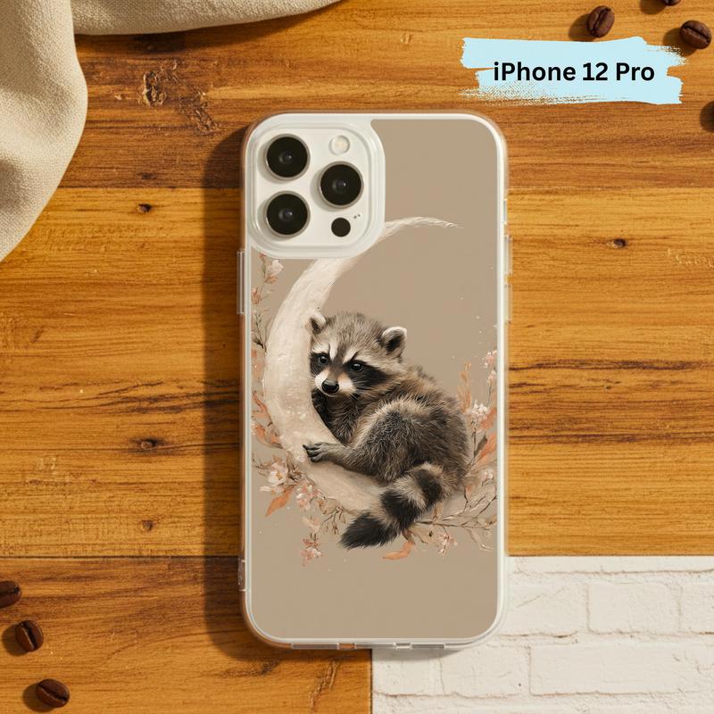 Boho Moon Baby Raccoon Phone Case IPhone Boho Moon Baby Raccoon Phone Case IPhone