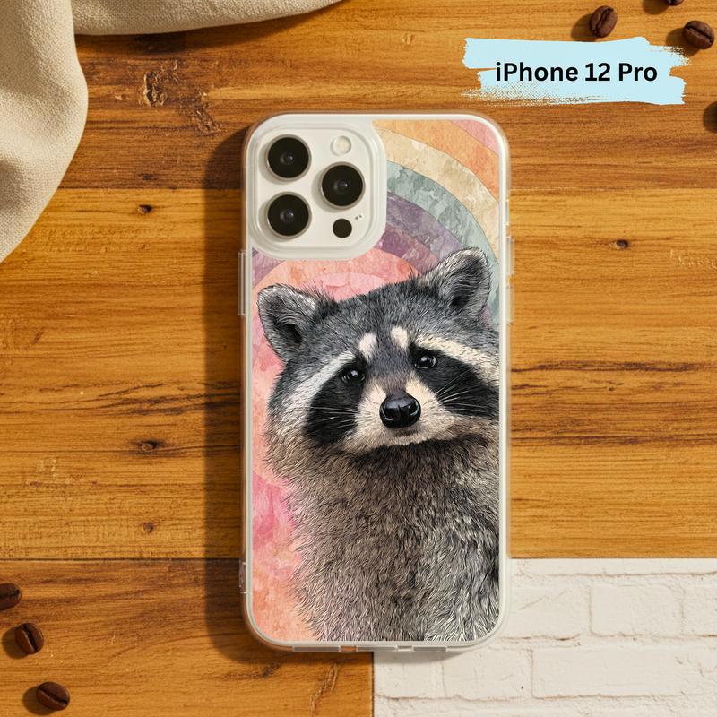 Sarcastic Raccoon Hippy Calm Chaos Phone Case IPhone Sarcastic Raccoon Hippy Calm Chaos Phone Case IPhone