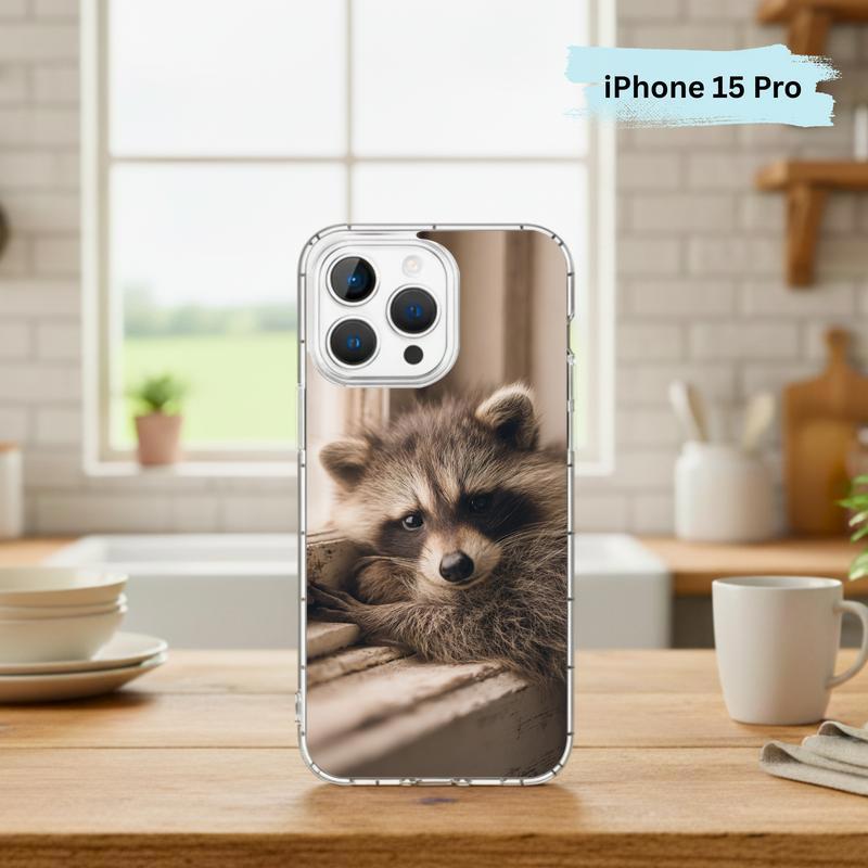Baby Raccoon Warm Farmhouse Sunlight Phone Case IPhone Baby Raccoon Warm Farmhouse Sunlight Phone Case IPhone