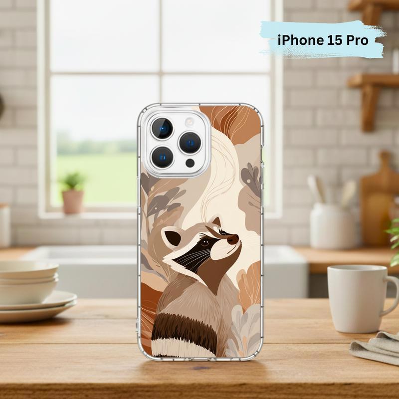 Boho Nature Sarcastic Raccoon Style Phone Case IPhone Boho Nature Sarcastic Raccoon Style Phone Case IPhone