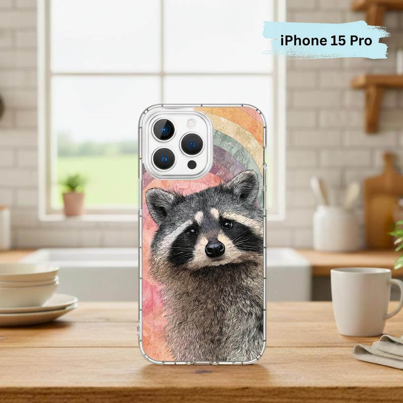 Sarcastic Raccoon Hippy Calm Chaos Phone Case IPhone Sarcastic Raccoon Hippy Calm Chaos Phone Case IPhone