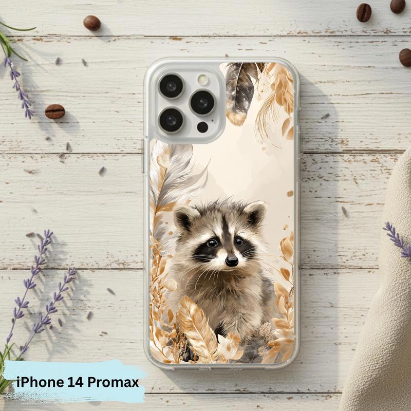 Baby Raccoon Featherlight Meadow Phone Case IPhone Baby Raccoon Featherlight Meadow Phone Case IPhone