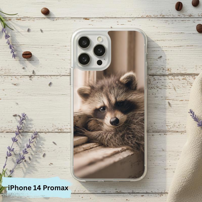 Baby Raccoon Warm Farmhouse Sunlight Phone Case IPhone Baby Raccoon Warm Farmhouse Sunlight Phone Case IPhone