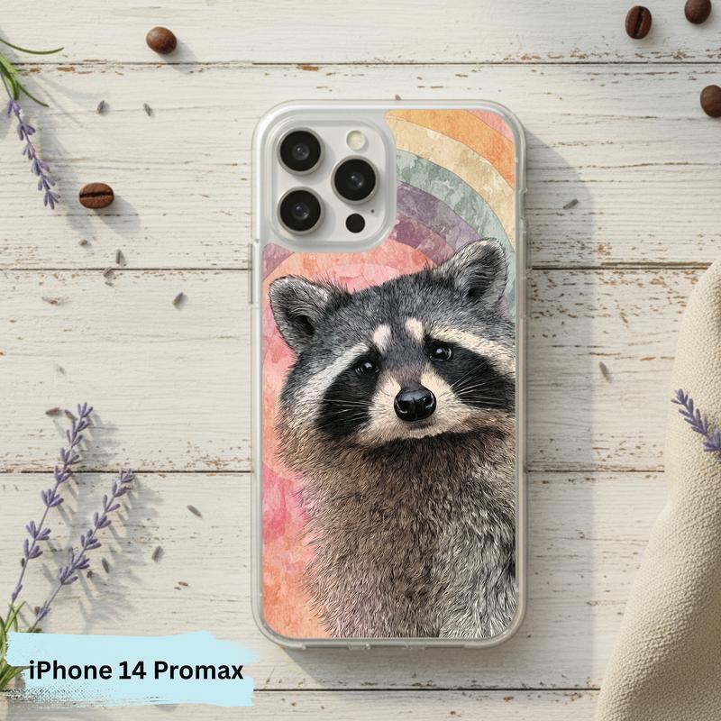 Sarcastic Raccoon Hippy Calm Chaos Phone Case IPhone Sarcastic Raccoon Hippy Calm Chaos Phone Case IPhone