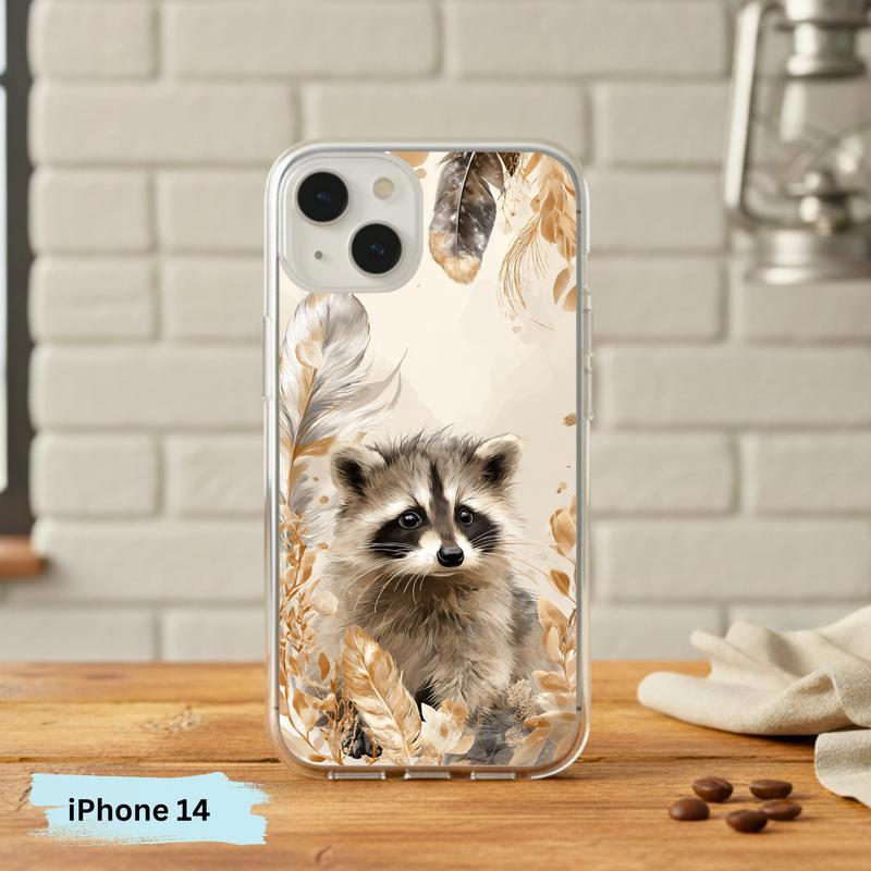 Baby Raccoon Featherlight Meadow Phone Case IPhone Baby Raccoon Featherlight Meadow Phone Case IPhone